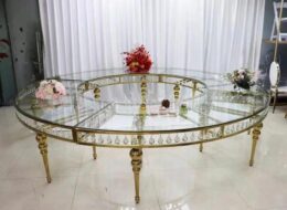 Latest serpentine wedding table set - Image 2